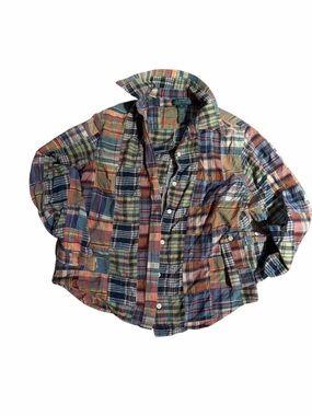 Vintage plaid madras Ralph Lauren Button-Down Shirt - Classic Casual